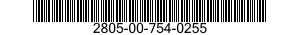 2805-00-754-0255  2805007540255 007540255
