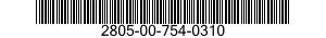 2805-00-754-0310  2805007540310 007540310