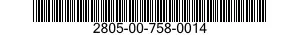 2805-00-758-0014  2805007580014 007580014