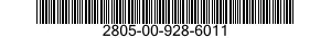 2805-00-928-6011 SPRING,VALVE 2805009286011 009286011