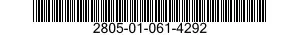 2805-01-061-4292 VALVE,POPPET,ENGINE 2805010614292 010614292