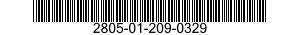 2805-01-209-0329 CRANKSHAFT,ENGINE 2805012090329 012090329