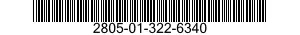 2805-01-322-6340 PUSH ROD,ENGINE POPPET VALVE 2805013226340 013226340