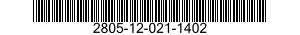 2805-12-021-1402 SPRING,HELICAL,COMPRESSION 2805120211402 120211402