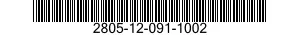 2805-12-091-1002  2805120911002 120911002