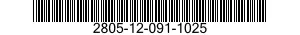 2805-12-091-1025  2805120911025 120911025
