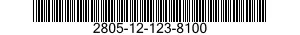 2805-12-123-8100 SPRING,HELICAL,COMPRESSION 2805121238100 121238100