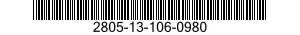 2805-13-106-0980 ENGINE 2805131060980 131060980