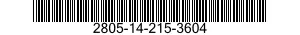 2805-14-215-3604  2805142153604 142153604