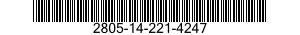 2805-14-221-4247  2805142214247 142214247
