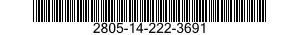 2805-14-222-3691 RING SET,PISTON 2805142223691 142223691