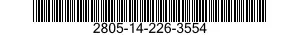 2805-14-226-3554 BUSHING,SLEEVE 2805142263554 142263554