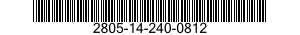 2805-14-240-0812  2805142400812 142400812
