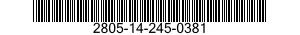 2805-14-245-0381  2805142450381 142450381
