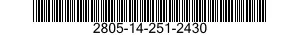 2805-14-251-2430  2805142512430 142512430