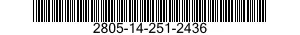 2805-14-251-2436  2805142512436 142512436