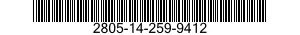 2805-14-259-9412  2805142599412 142599412