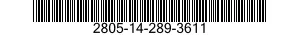 2805-14-289-3611 TAPPET,ENGINE POPPET VALVE 2805142893611 142893611