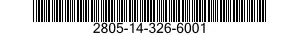 2805-14-326-6001  2805143266001 143266001