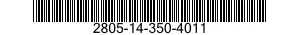 2805-14-350-4011 RING,PISTON 2805143504011 143504011
