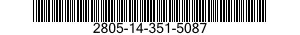 2805-14-351-5087 SUPPORT DE COMMANDE 2805143515087 143515087