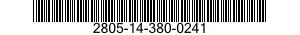 2805-14-380-0241 ENGINE,GASOLINE 2805143800241 143800241
