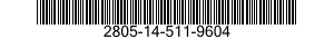 2805-14-511-9604  2805145119604 145119604