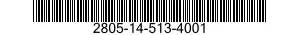 2805-14-513-4001 DAMPENER,VIBRATION,ENGINE 2805145134001 145134001