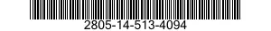 2805-14-513-4094 DAMPENER,VIBRATION,ENGINE 2805145134094 145134094
