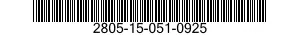 2805-15-051-0925 BOCCHETTONE 2805150510925 150510925