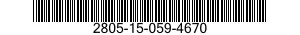 2805-15-059-4670 PIN,PISTON 2805150594670 150594670