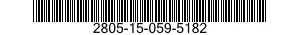 2805-15-059-5182 PIPE,INTAKE 2805150595182 150595182