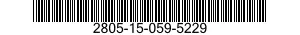 2805-15-059-5229 CRANKSHAFT,ENGINE 2805150595229 150595229