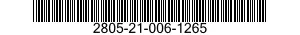 2805-21-006-1265  2805210061265 210061265