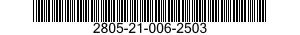 2805-21-006-2503 ENGINE,GASOLINE 2805210062503 210062503