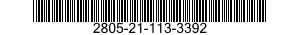 2805-21-113-3392 NUT,PLAIN,HEXAGON 2805211133392 211133392