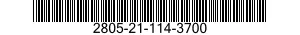 2805-21-114-3700 BOLT,MACHINE 2805211143700 211143700