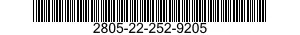 2805-22-252-9205  2805222529205 222529205
