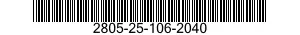 2805-25-106-2040 RING,PISTON 2805251062040 251062040