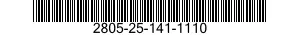 2805-25-141-1110 PACKING,PREFORMED 2805251411110 251411110