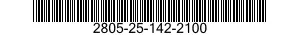 2805-25-142-2100 PIN,PISTON 2805251422100 251422100
