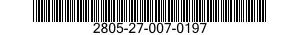 2805-27-007-0197 DAMPENER,VIBRATION,ENGINE 2805270070197 270070197