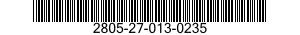 2805-27-013-0235 MANIFOLD,EXHAUST 2805270130235 270130235