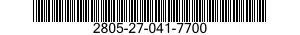 2805-27-041-7700 ENGINE,GASOLINE 2805270417700 270417700