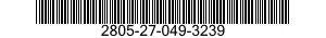 2805-27-049-3239 SHAFT,ROCKER ARM,ENGINE POPPET VALVE 2805270493239 270493239
