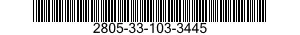 2805-33-103-3445 PISTON,INTERNAL COMBUSTION ENGINE 2805331033445 331033445
