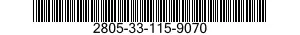 2805-33-115-9070 ROTOR,ENGINE POPPET VALVE 2805331159070 331159070