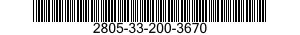 2805-33-200-3670 RING SET,PISTON 2805332003670 332003670