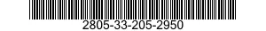 2805-33-205-2950 RING,PISTON 2805332052950 332052950