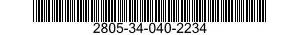2805-34-040-2234 TAPPET,ENGINE POPPET VALVE 2805340402234 340402234